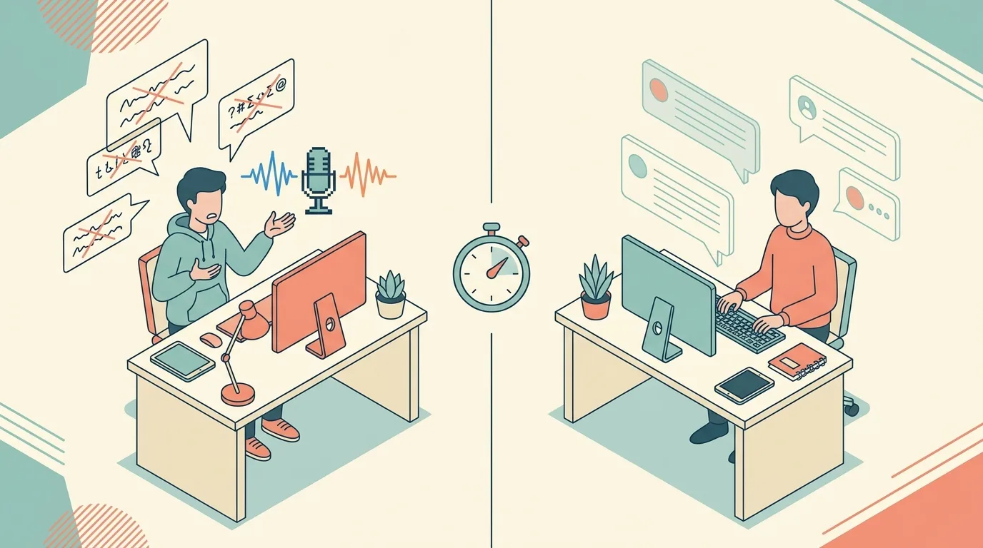 Voice Dictation vs Typing Speed: What the Research Actually Shows